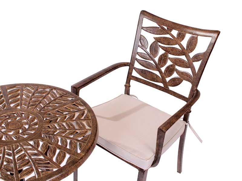 Leaf 2 Seater Bistro Set-Garden Furniture Centre-MidRange,Tables,Dining Set,Metal,Outdoor Furniture,Sale,Metal Furniture,Casino & Leaf Range,Outdoor Sale,Outdoor Dining,Balcony & Duo Sets,Spring & Summer Sale,Autumn & Winter Sale-{collection_title}