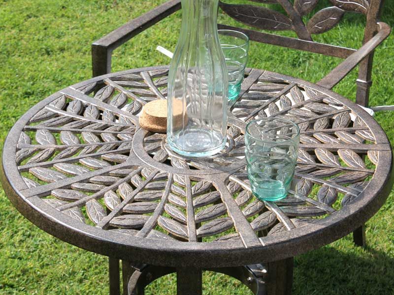 Leaf 2 Seater Bistro Set-Garden Furniture Centre-MidRange,Tables,Dining Set,Metal,Outdoor Furniture,Sale,Metal Furniture,Casino & Leaf Range,Outdoor Sale,Outdoor Dining,Balcony & Duo Sets,Spring & Summer Sale,Autumn & Winter Sale-{collection_title}