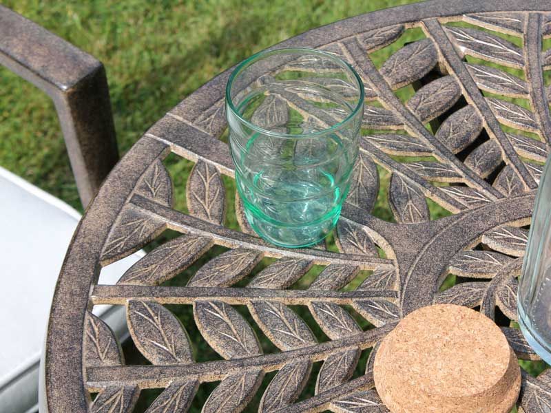 Leaf 2 Seater Bistro Set-Garden Furniture Centre-MidRange,Tables,Dining Set,Metal,Outdoor Furniture,Sale,Metal Furniture,Casino & Leaf Range,Outdoor Sale,Outdoor Dining,Balcony & Duo Sets,Spring & Summer Sale,Autumn & Winter Sale-{collection_title}