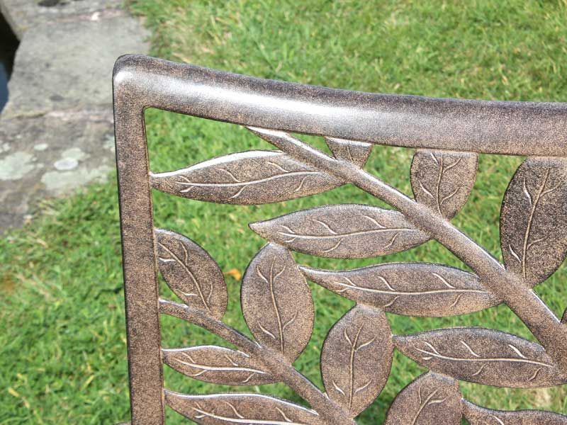 Leaf 2 Seater Bistro Set-Garden Furniture Centre-MidRange,Tables,Dining Set,Metal,Outdoor Furniture,Sale,Metal Furniture,Casino & Leaf Range,Outdoor Sale,Outdoor Dining,Balcony & Duo Sets,Spring & Summer Sale,Autumn & Winter Sale-{collection_title}