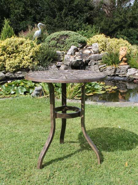 Leaf Bistro Table-Garden Furniture Centre-LowRange,Metal,Outdoor Furniture,Metal Furniture,Casino & Leaf Range,Balcony & Duo Sets,Metal Tables Metal-{collection_title}