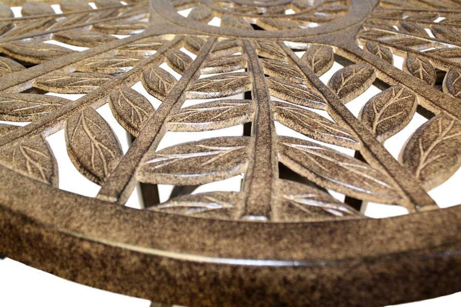 Leaf Bistro Table-Garden Furniture Centre-LowRange,Metal,Outdoor Furniture,Metal Furniture,Casino & Leaf Range,Balcony & Duo Sets,Metal Tables Metal-{collection_title}