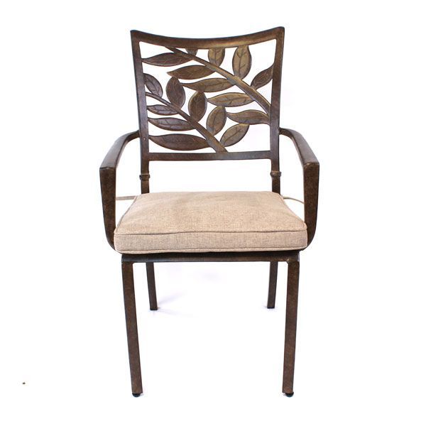 Leaf Dining Chair-Garden Furniture Centre-LowRange,Dining Chair,Chair,Metal,Outdoor Furniture,Metal Furniture,Casino & Leaf Range,Outdoor Dining,Metal Chairs-{collection_title}