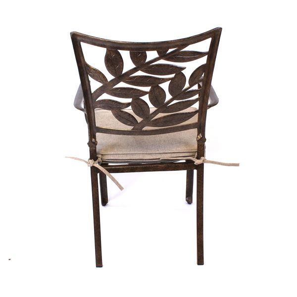 Leaf Dining Chair-Garden Furniture Centre-LowRange,Dining Chair,Chair,Metal,Outdoor Furniture,Metal Furniture,Casino & Leaf Range,Outdoor Dining,Metal Chairs-{collection_title}