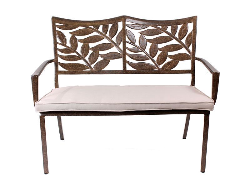 Leaf Bench-Garden Furniture Centre-MidRange,Metal,Benches,Outdoor Furniture,Metal Furniture,Ranges,Casino & Leaf Range-{collection_title}