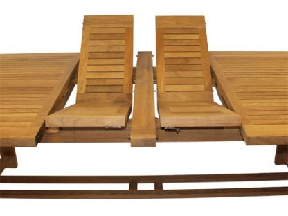 Malvern Luxury 10 Chair Teak Dining Set | FSC® Certified 