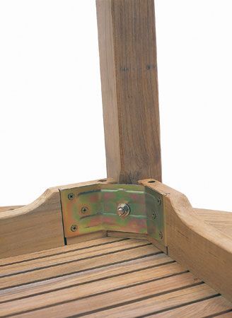 Paradise Teak 90cm Square Meal Table