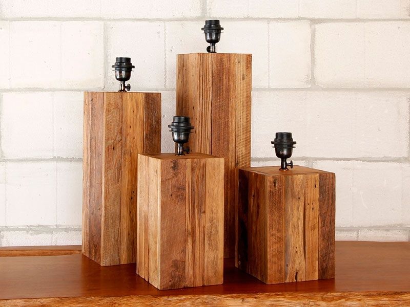 Lego Table Lamp - Square-Garden Furniture Centre-Root,LowRange,Under 100,Ornaments,Accessories,Conservatory,Reclaimed Furniture,Indoor Accessories,Indoor Lighting,Lights-{collection_title}