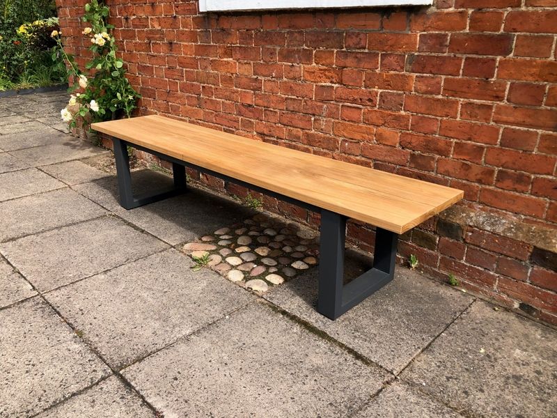 Edge Teak Backless Bench | FSC® Certified