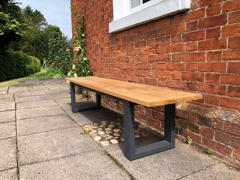 Edge Teak Backless Bench | FSC® Certified-Garden Furniture Centre-MidInstock,instock,MidRange,Outdoor Furniture,Teak Garden Furniture,Benches,FSC®,Teak Benches Benches,Backless-{collection_title}