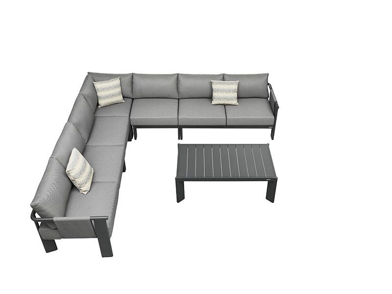 Ligo Corner Set with Coffee Table-Garden Furniture Centre-HighRange,Outdoor Furniture,Corner Lounge Units,Lounge Suites & Sets,HIGOLD Range-{collection_title}