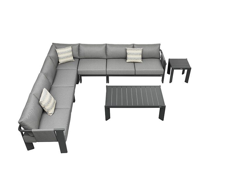 Ligo Corner Set with Coffee Table-Garden Furniture Centre-HighRange,Outdoor Furniture,Corner Lounge Units,Lounge Suites & Sets,HIGOLD Range-{collection_title}