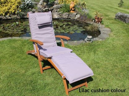 Vintage Steamer Lounger Chair 