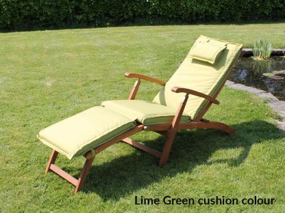 Vintage Steamer Lounger Chair 