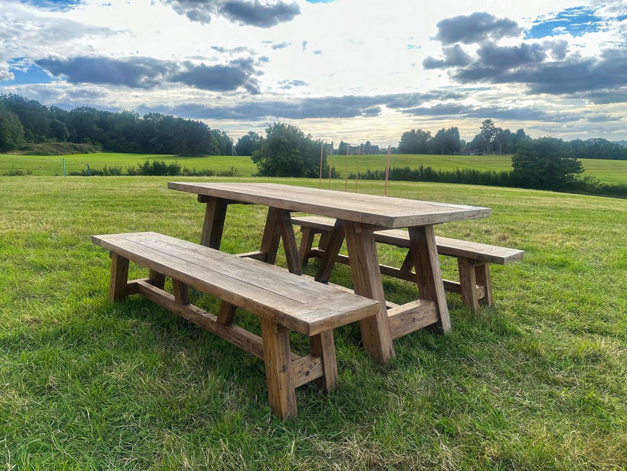 Lombok Bench Set