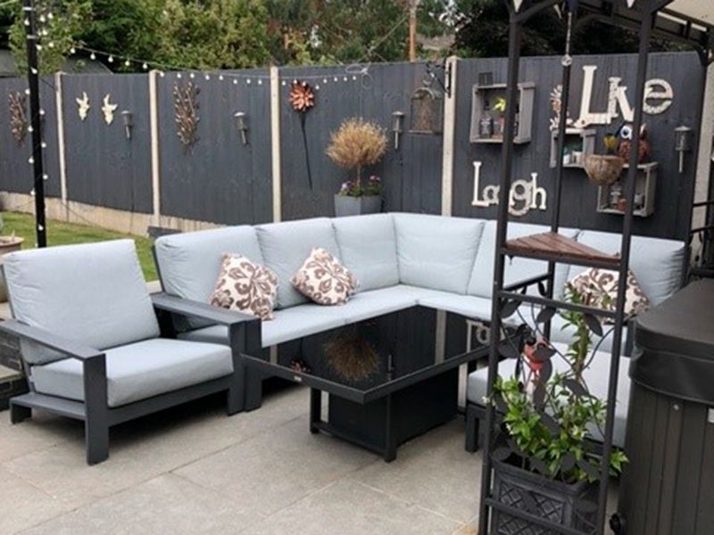 Madrid Corner Sofa Set | BLACK FRIDAY MONTH