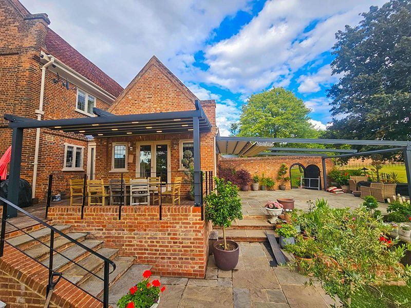 Luna Retractable Awning | 3M X 3M -Garden Furniture Centre-Free Install,HighRange,Wall Mounted,Metal Gazebos,Wall Mounted Gazebos,Luna Retractable Awnings Gazebos,Luna Awning Range,Gazebos,Luna Retractable Awnings-{collection_title}