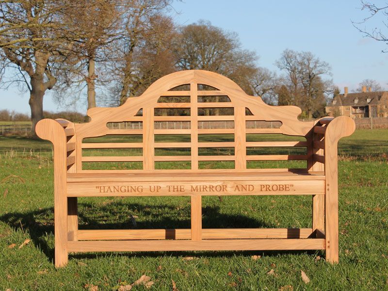 Lutyens 1.5m Bench | FSC® Certified -Garden Furniture Centre-MidInstock,instock,MidRange,Active,park benches,Information,Home Page Benches,Outdoor Furniture,Benches,FSC®,Lutyens Bench Range,Teak Benches Benches,Memorial Benches,Lutyens Benches,Teak,Teak Benches-{collection_title}