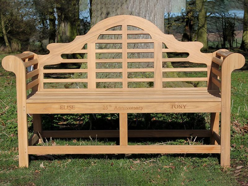 Lutyens 1.5m Bench | FSC® Certified -Garden Furniture Centre-MidInstock,instock,MidRange,Active,park benches,Information,Home Page Benches,Outdoor Furniture,Benches,FSC®,Lutyens Bench Range,Teak Benches Benches,Memorial Benches,Lutyens Benches,Teak,Teak Benches-{collection_title}