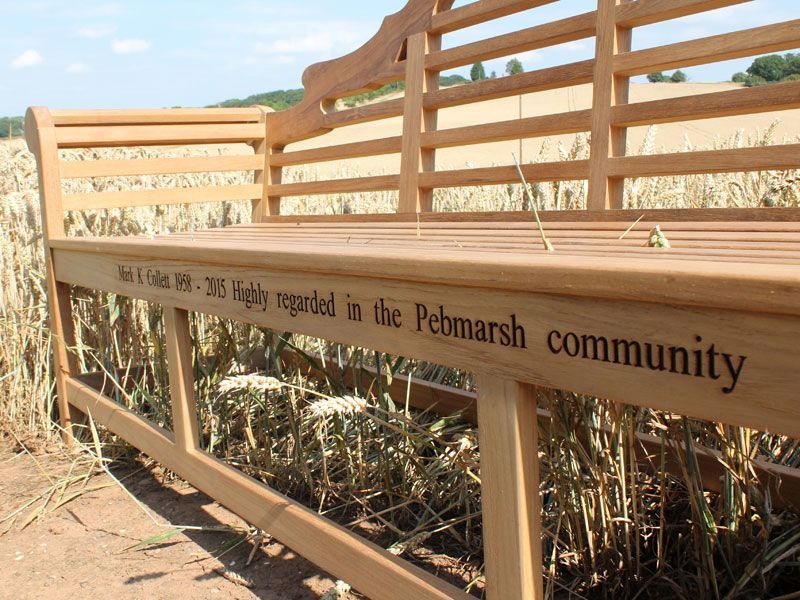 Lutyens 2.4m Bench | FSC® Certified-Garden Furniture Centre-HighRange,Active,Benches,Outdoor Furniture,Lutyens Bench Range,Teak Benches Benches,Memorial Benches,Lutyens Benches,FSC®,park benches-{collection_title}