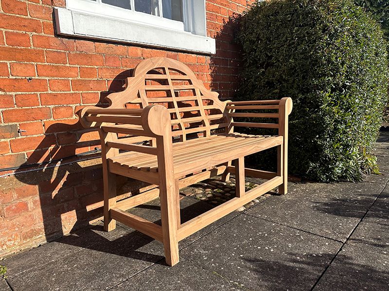Lutyens Teak Bench 165cm