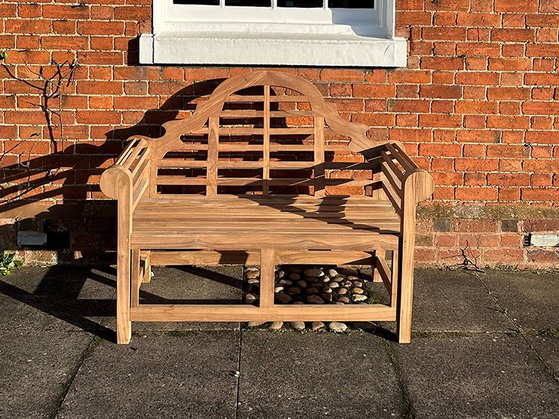 Lutyens Teak Bench 165cm