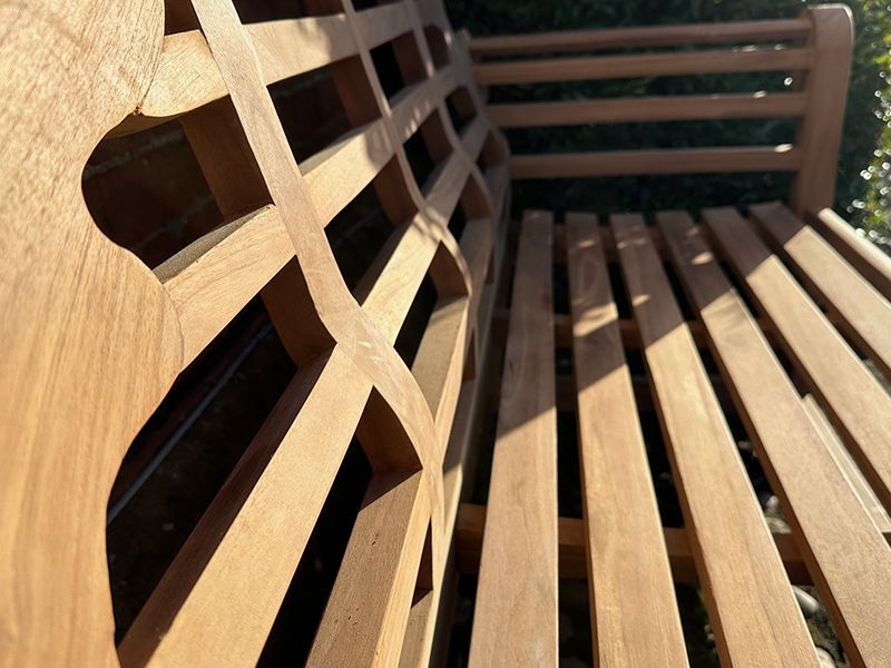 Lutyens Teak Bench 165cm-Garden Furniture Centre-MidInstock,instock,MidRange,park benches,Teak,Benches,Outdoor Furniture,Teak Benches Benches,Lutyens Benches,Teak Benches-{collection_title}