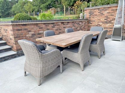 Meteor Timor 6 Chair Dining Set | FSC® Certified