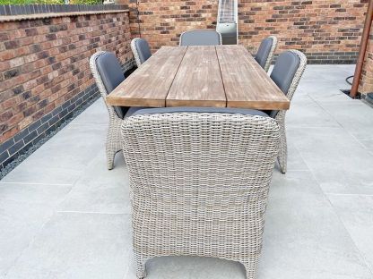 Meteor Timor 6 Chair Dining Set | FSC® Certified