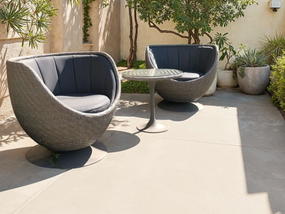 Meteor Swivel Chair Set -Garden Furniture Centre-HighRange,Outdoor Furniture,Rattan Furniture,Meteor Range,Balcony & Duo Sets,Sale-{collection_title}