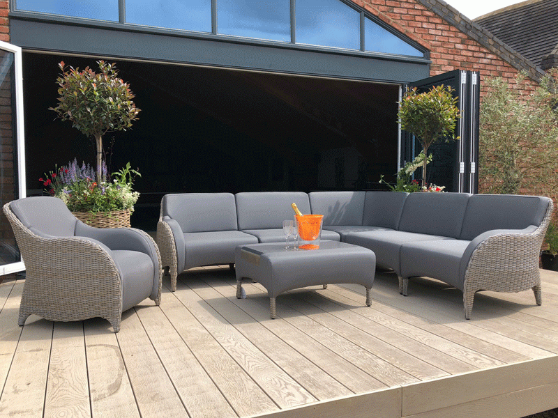 Meteor Corner Set -Garden Furniture Centre-HighRange,Outdoor Furniture,Rattan Furniture,Meteor Range,Corner Lounge Units,Rattan,Rattan Sets,Outdoor Lounging-{collection_title}