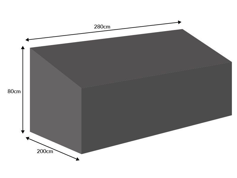 Luxor Large Lounger Cover-Garden Furniture Centre-48Hour Dispatch,LowRange,Accessories,Reduced Weather Covers,Weather Covers Accessories-{collection_title}