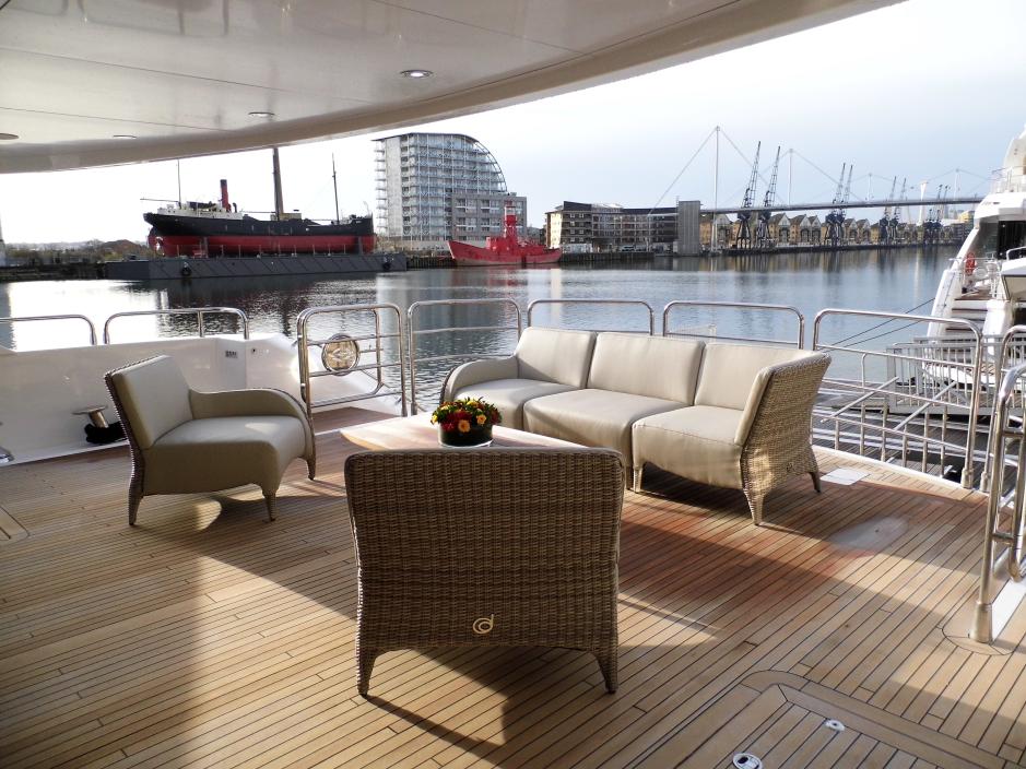 London Boat Show 2014 Luxor Range on the Sunseeker