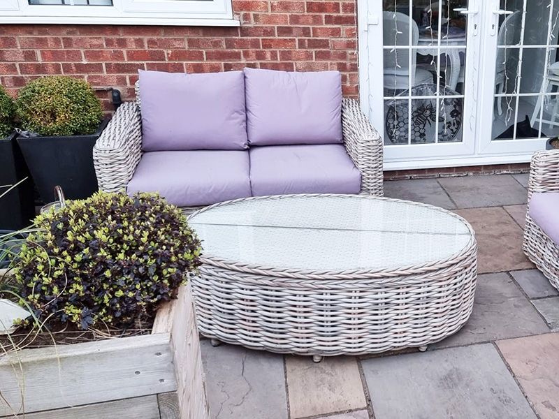 Fiji 2 Seater Sofa-Garden Furniture Centre-HighRange,Outdoor Lounging,Rattan,Rattan Furniture,Fiji Range,Rattan Sofas,Fiji-{collection_title}