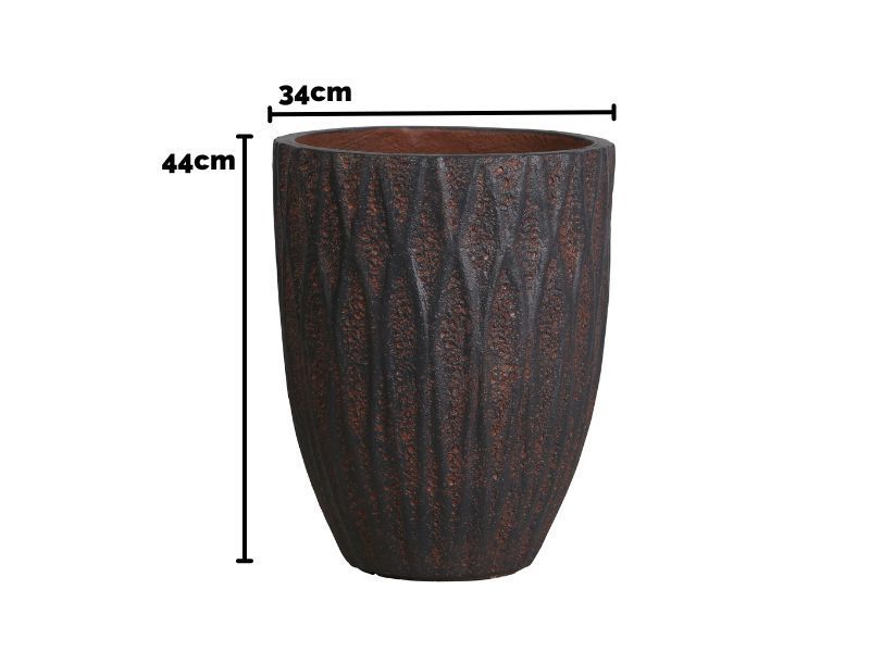 Lyon Decorative Plant Pot-Garden Furniture Centre-LowRange,Under 100,Showroom exdis,Garden Planters,Garden Plants,Mother's Day-{collection_title}