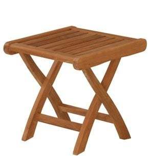 Sandhurst Folding Footstool/Coffee Table-Garden Furniture Centre-48Hour Dispatch,LowRange,Under 100,Outdoor Furniture,Conservatory,Teak Garden Furniture,Indoor Accessories,Ornaments Accessories,Accessories-{collection_title}