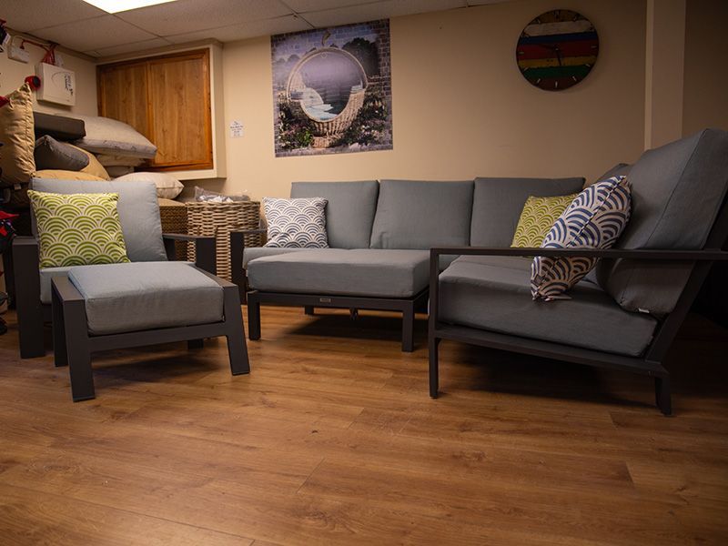 Madrid Corner Sofa Set-Garden Furniture Centre-HighRange,Outdoor Furniture,Metal Furniture,Corner Lounge Units,Metal,Metal Sets,Black Friday Month-{collection_title}