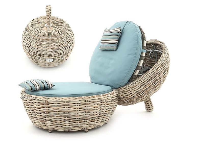 Fiji Magic Apple Day Bed-Garden Furniture Centre-HighRange,Outdoor Lounging,Rattan,Loungers,Outdoor Furniture,Rattan Furniture,Loungers & Daybeds,Fiji Range,Rattan Loungers,Fiji,Rattan Loungers Loungers-{collection_title}