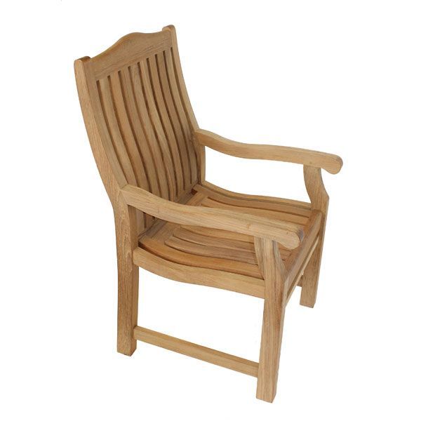 Malvern Teak Armchair | FSC® Certified -Garden Furniture Centre-Indoor Dining,MidInstock,instock,MidRange,Dining Chair,Showroom exdis,Teak,Outdoor Furniture,Teak Garden Furniture,FSC®,Outdoor Dining,Teak Chairs-{collection_title}