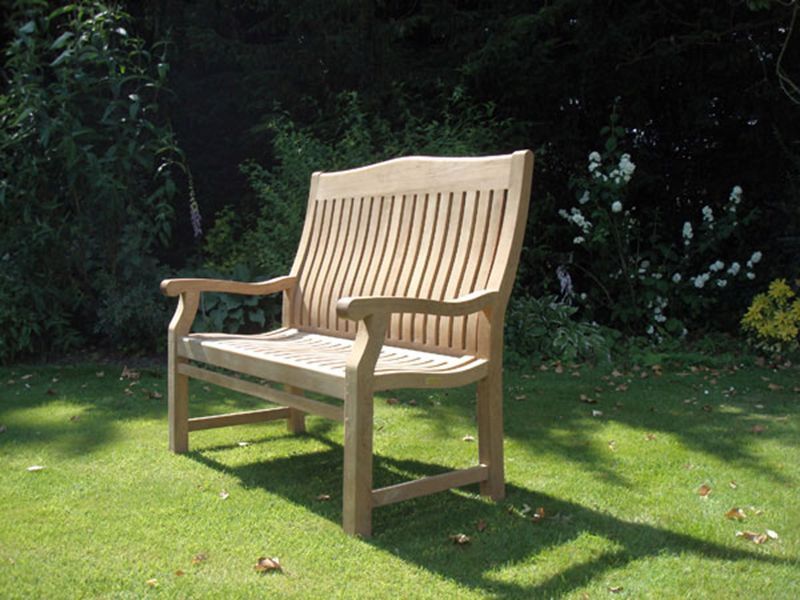 Malvern Teak Bench 150cm | FSC® Certified-Garden Furniture Centre-MidInstock,instock,MidRange,Active,park benches,Featured Products,Teak,Benches,Outdoor Furniture,FSC®,Teak Benches Benches,Memorial Benches,Teak Benches-{collection_title}