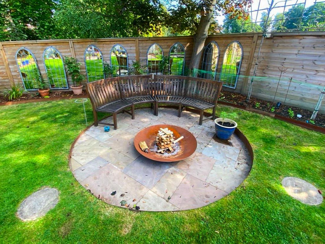 Malvern Curved Bench | FSC® Certified-Garden Furniture Centre-HighRange,FSC®,Benches,Curved Benches-{collection_title}