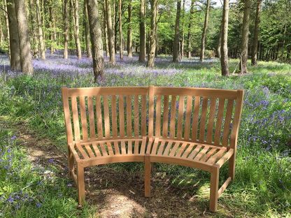 Malvern Curved Bench | FSC® Certified