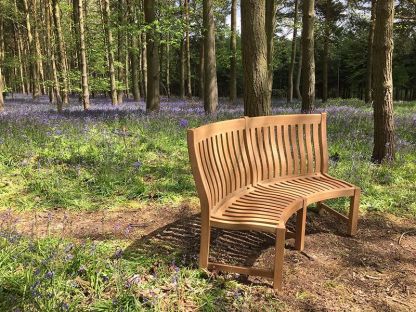 Malvern Curved Bench | FSC® Certified