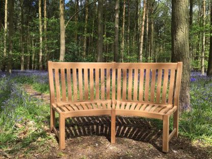 Malvern Curved Bench Set | FSC® Certified