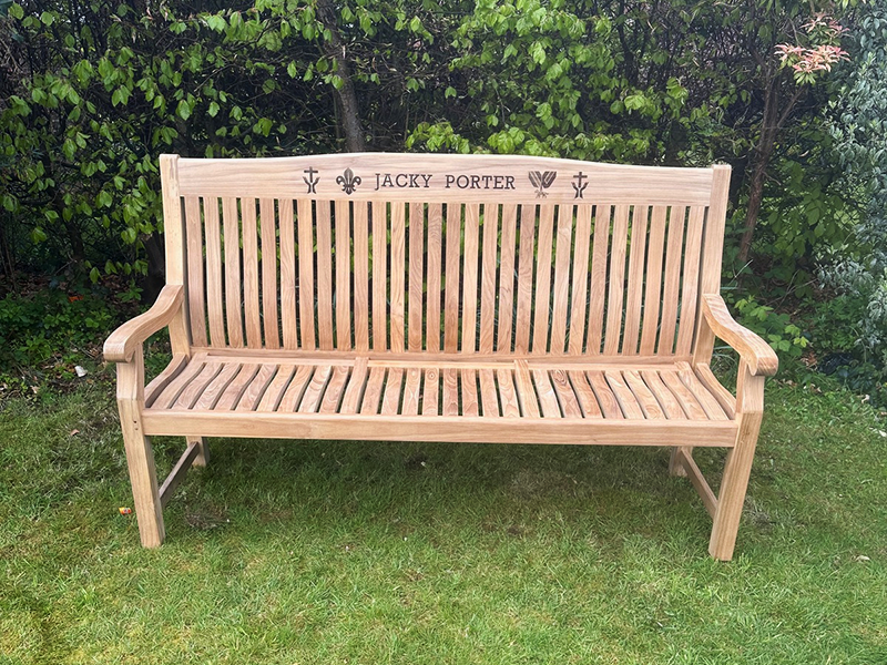 Malvern Teak Bench 150cm | FSC® Certified-Garden Furniture Centre-MidInstock,instock,MidRange,Active,park benches,Featured Products,Teak,Benches,Outdoor Furniture,FSC®,Teak Benches Benches,Memorial Benches,Teak Benches-{collection_title}