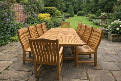 Malvern Medium Teak Dining Set | FSC® Certified 