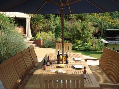 Malvern Teak Dining Set 6 | FSC® Certified