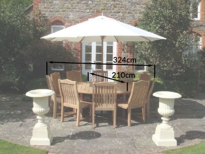 Malvern Teak 10 Chair Dining Set | FSC® Certified 