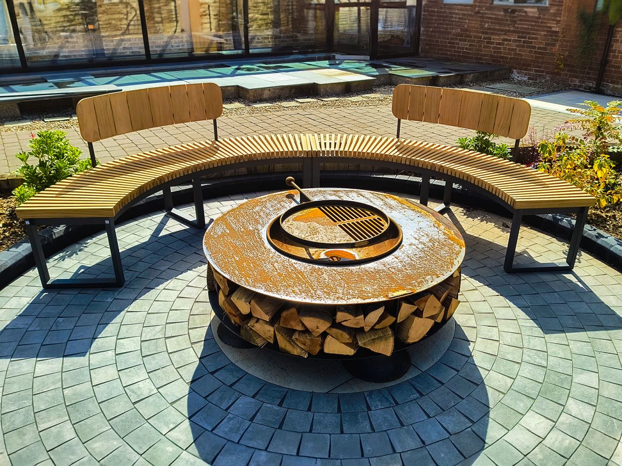 Mandalay Curved Backless Bench | FSC® Certified | Pre-Order