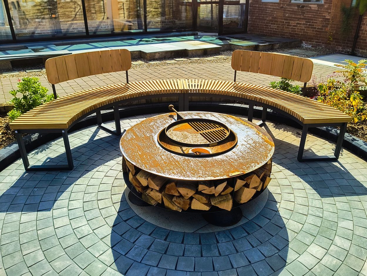 Mandalay Curved Backless Bench | FSC® Certified | Pre-Order